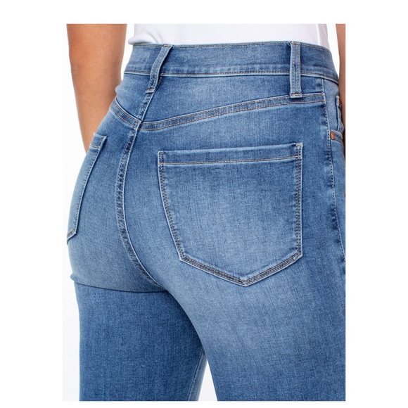 NWT Celebrity Pink Women’s Curvy Push Up Skinny Sz 3 / 26 / Raw Bottom Hem - Picture 5 of 16